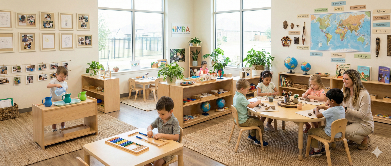 Prepared Environment Classroom Design Katy TX | MRA Third Teacher